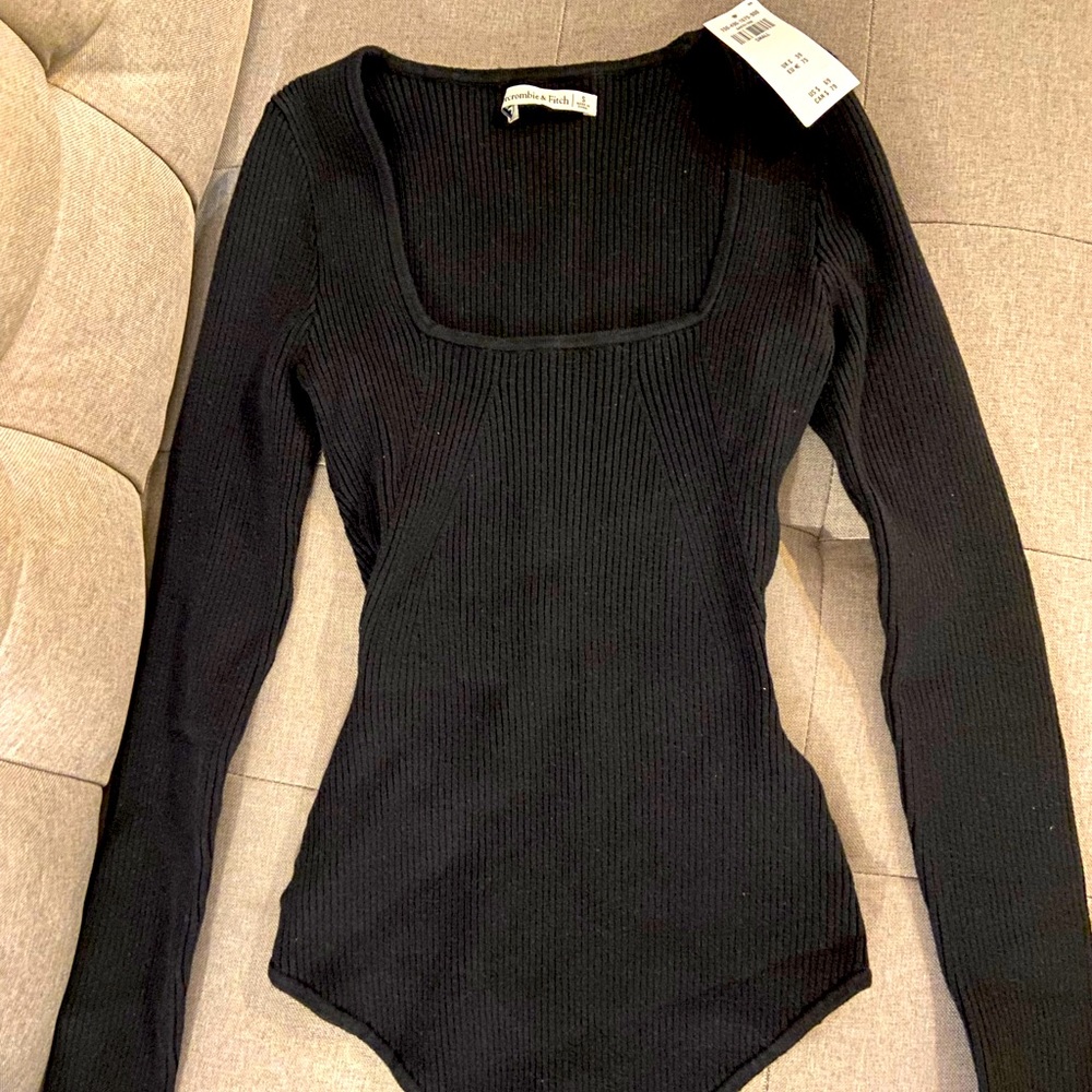 Brand new with tags - Abercrombie ribbed sweater bodysuit